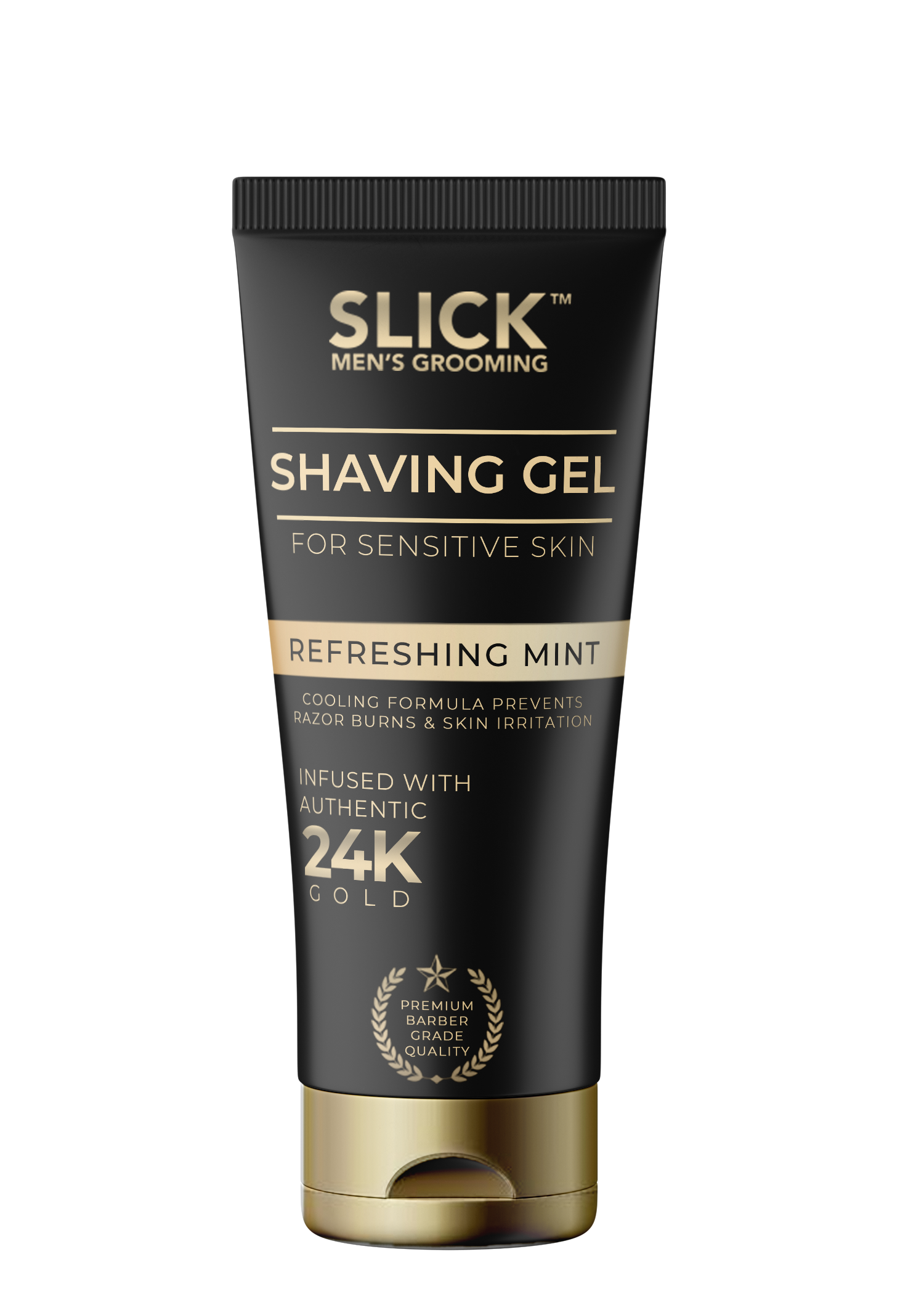 Shaving Gel with 24k Gold infused