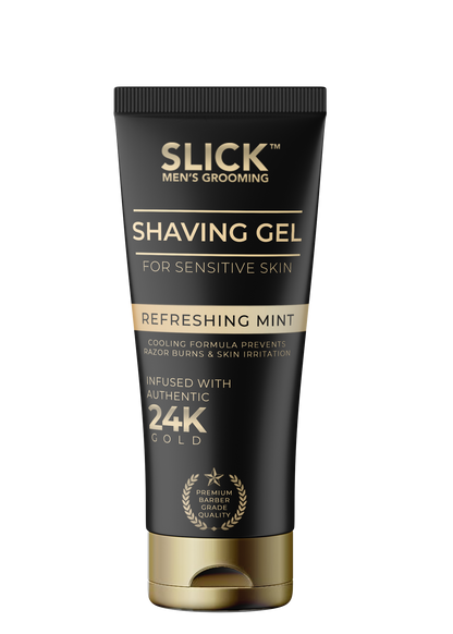 Shaving Gel with 24k Gold infused