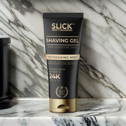 Shaving Gel with 24k Gold infused