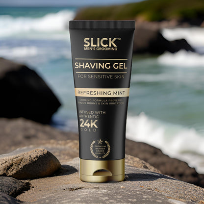 Shaving Gel with 24k Gold infused