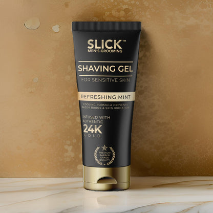 Shaving Gel with 24k Gold infused