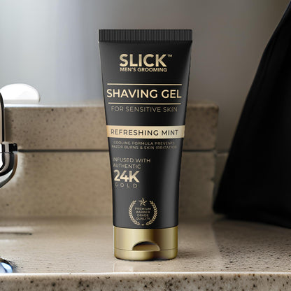 Shaving Gel with 24k Gold infused