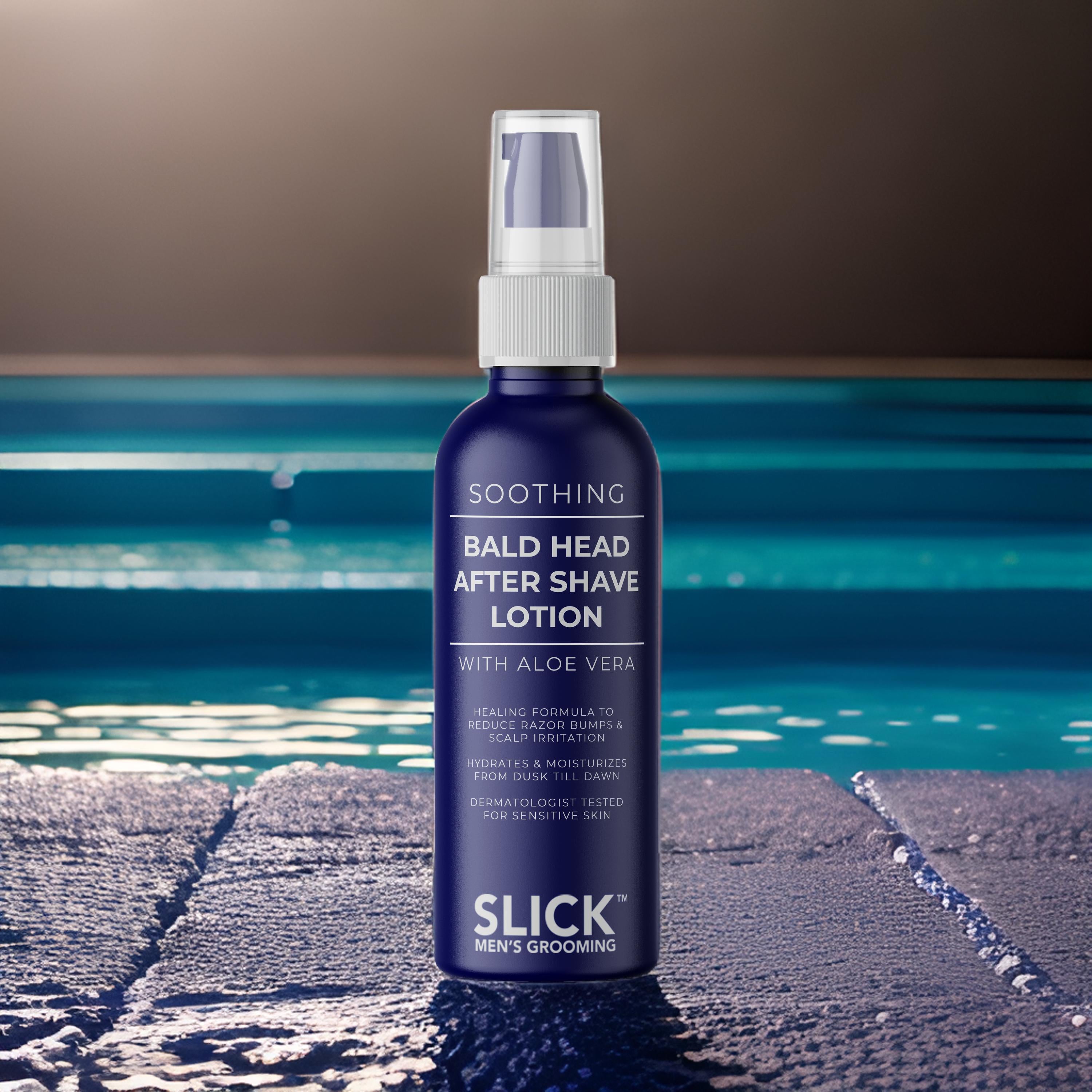 Bald Header after shave lotion
