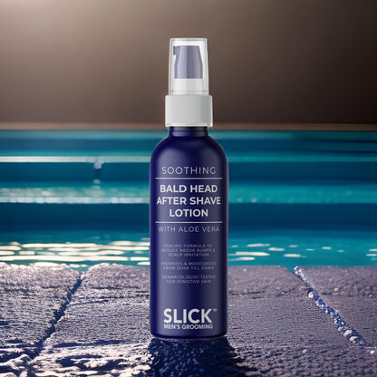 Bald Header after shave lotion