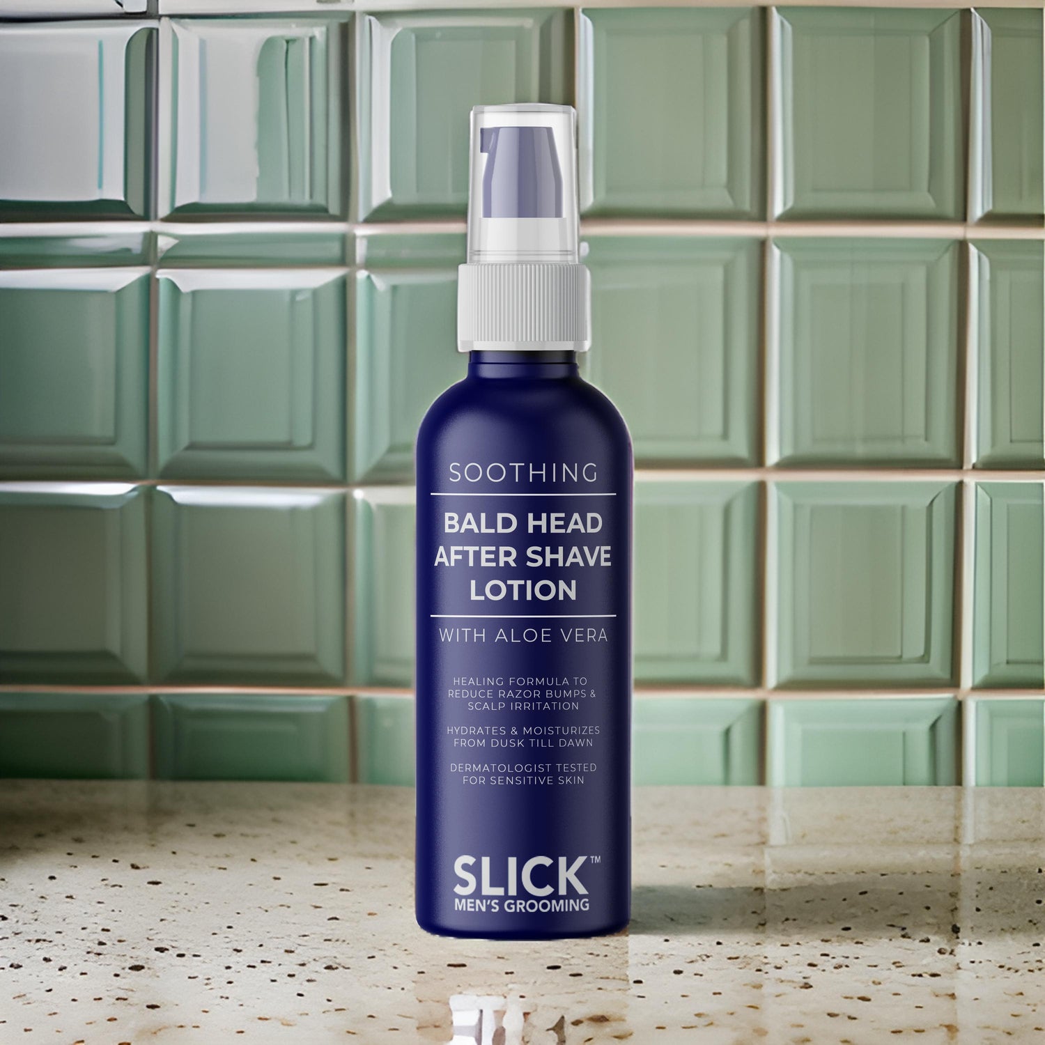 Bald Header after shave lotion