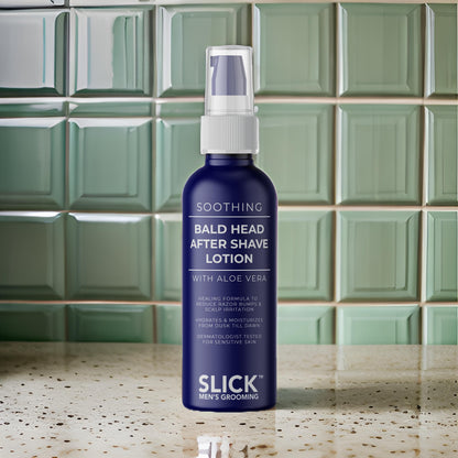 Bald Header after shave lotion